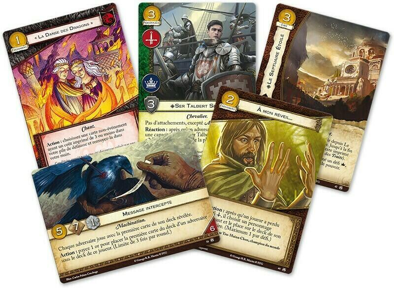 Le Trône de Fer: Le Jeu de Cartes - Les Rois des Îles Cartes