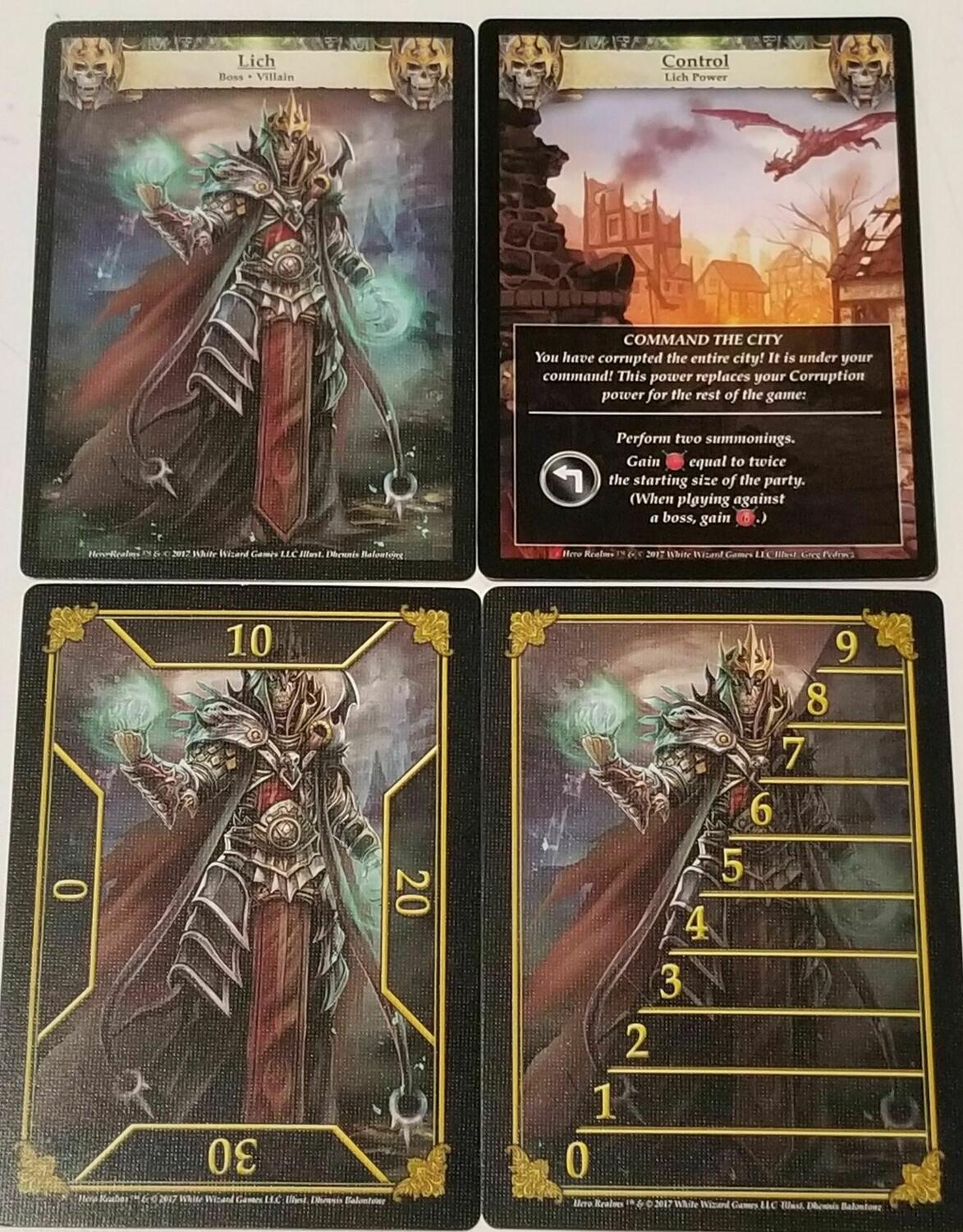 Hero Realms: Deck de Boss - Liche Cartes