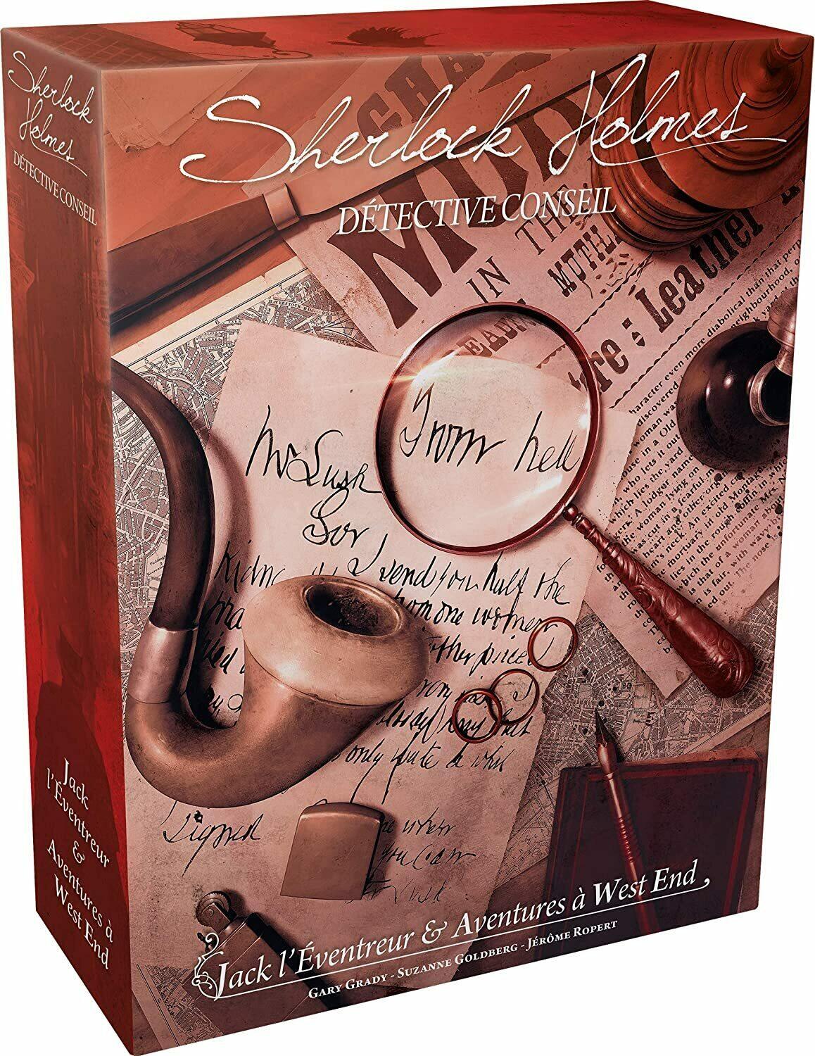 Sherlock Holmes: Détective Conseil - Jack l'Eventreur et Aventures à West End Cover 3d