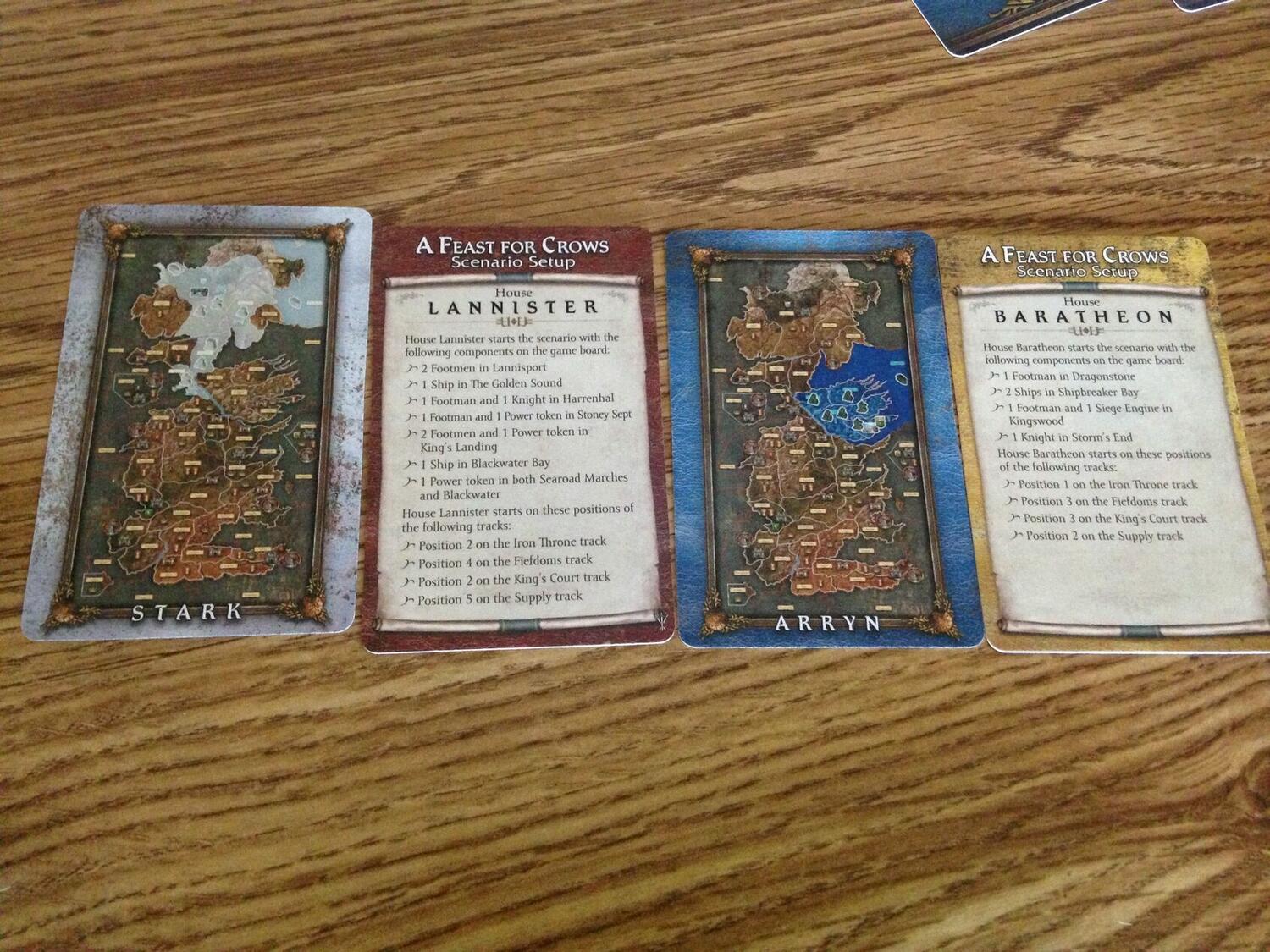 Le Trône de Fer: Le Jeu de Plateau - Un Festin pour les Corbeaux Eclate