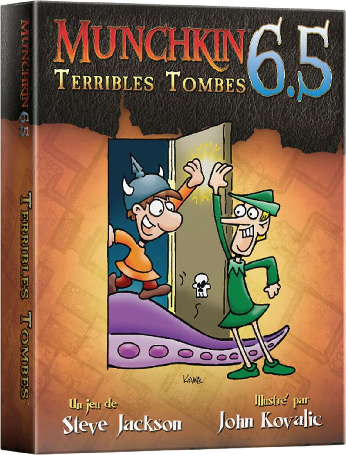 Munchkin 6.5: Terribles Tombes Cover 3d