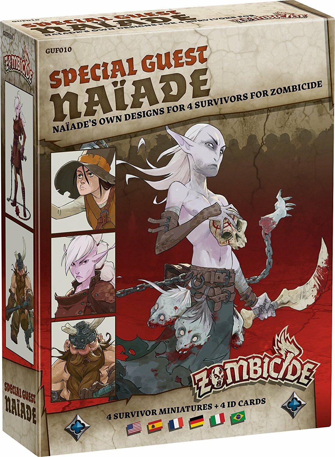 Zombicide: Black Plague - Special Guest - Naïade Cover 3d