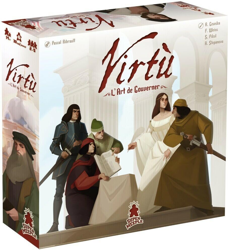 Virtù: L'Art de Gouverner Cover 3d