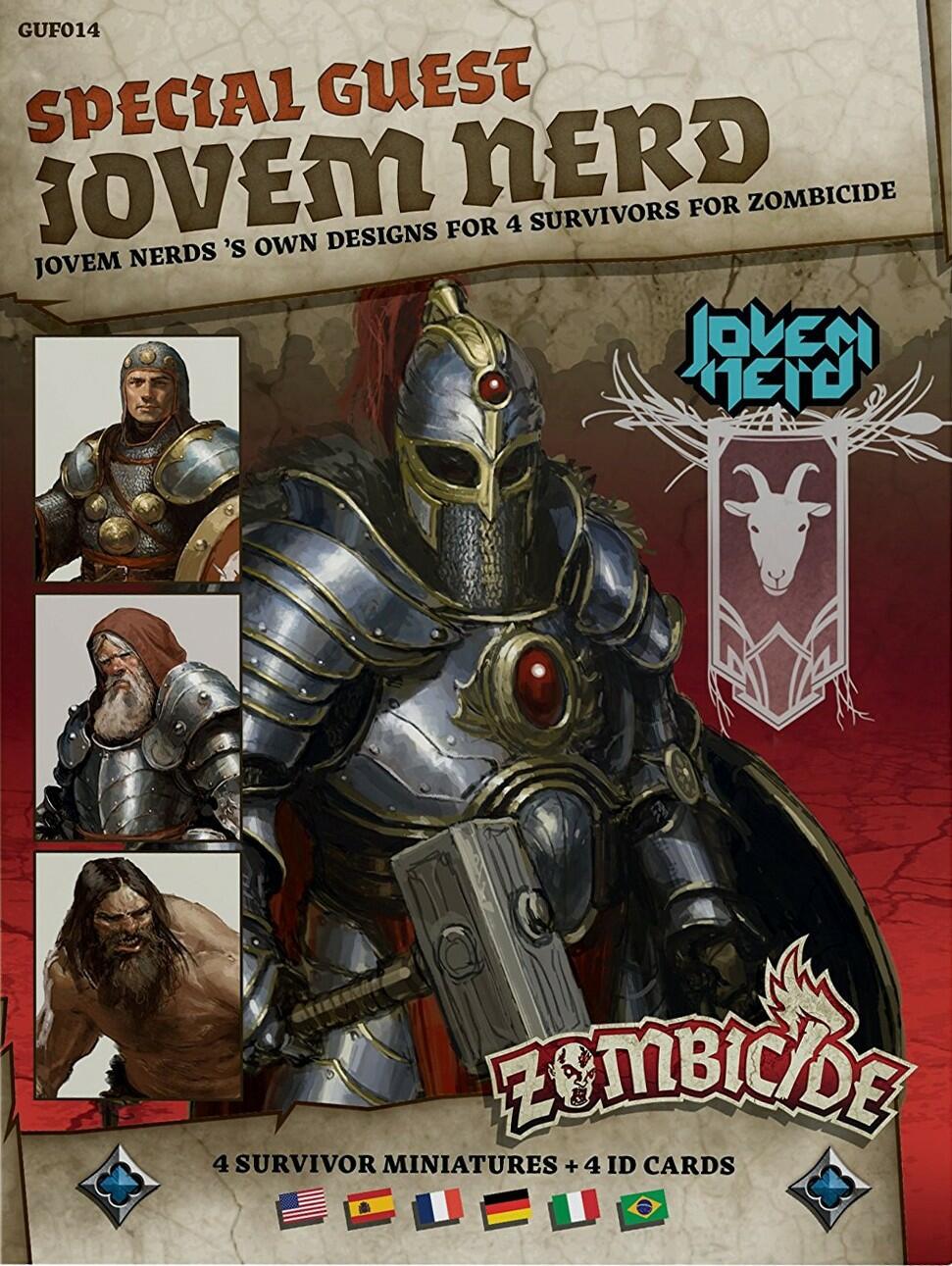 Zombicide: Black Plague - Special Guest - Jovem Nerd Cover