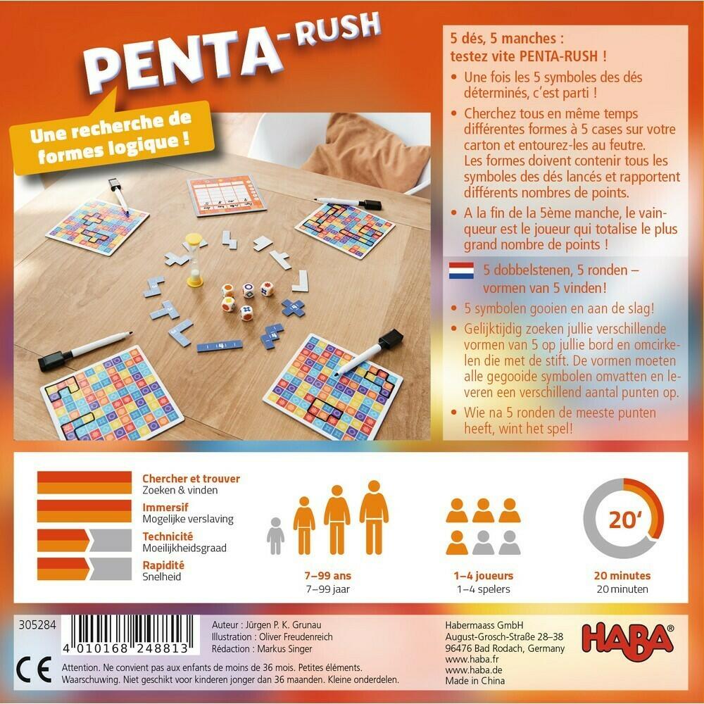 PENTA-RUSH Back