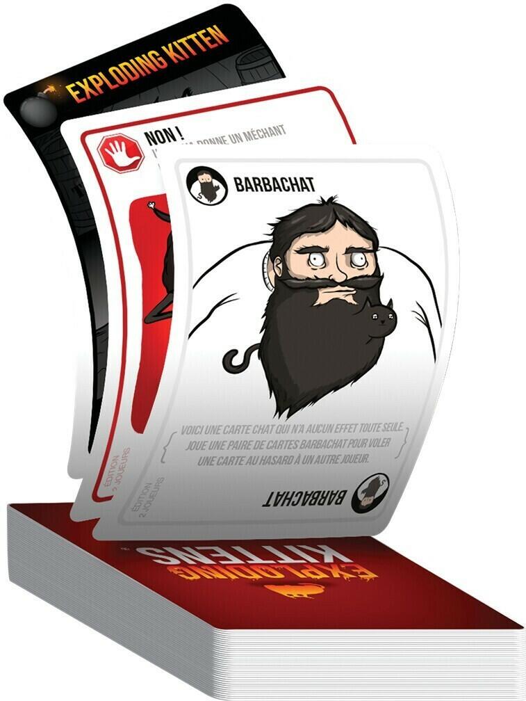 Exploding Kittens: Édition 2 Joueurs Cartes