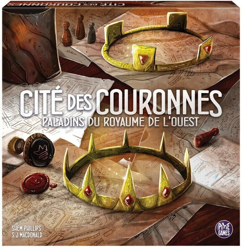 Paladins du Royaume de l'Ouest: Cité des Couronnes Cover 3d