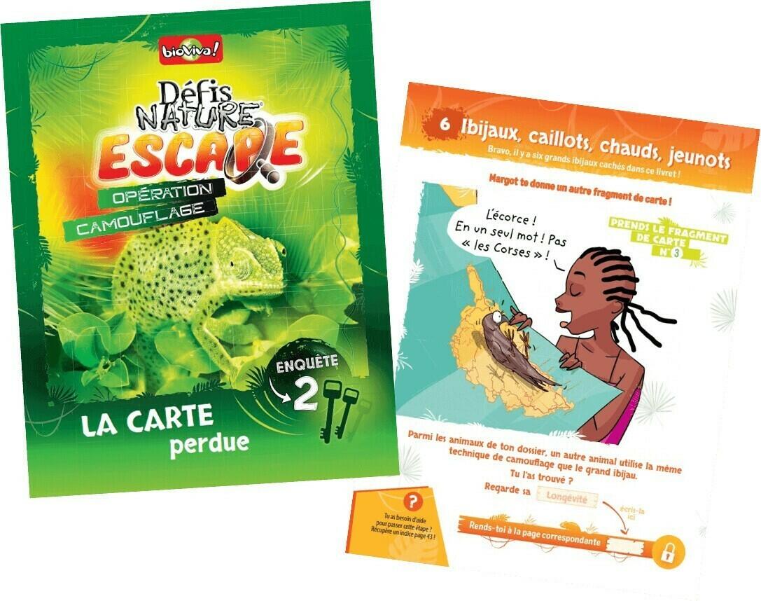 Défis Nature: Escape - Opération Camouflage Eclate