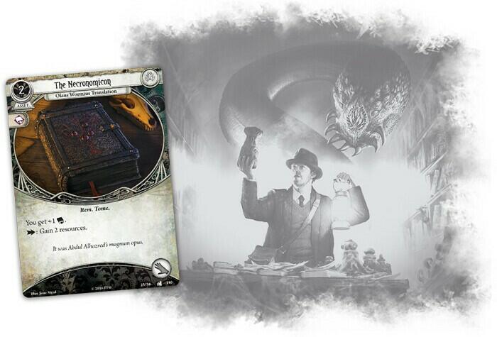 Horreur à Arkham: Le Jeu de Cartes - Le Musée Miskatonic Carte
