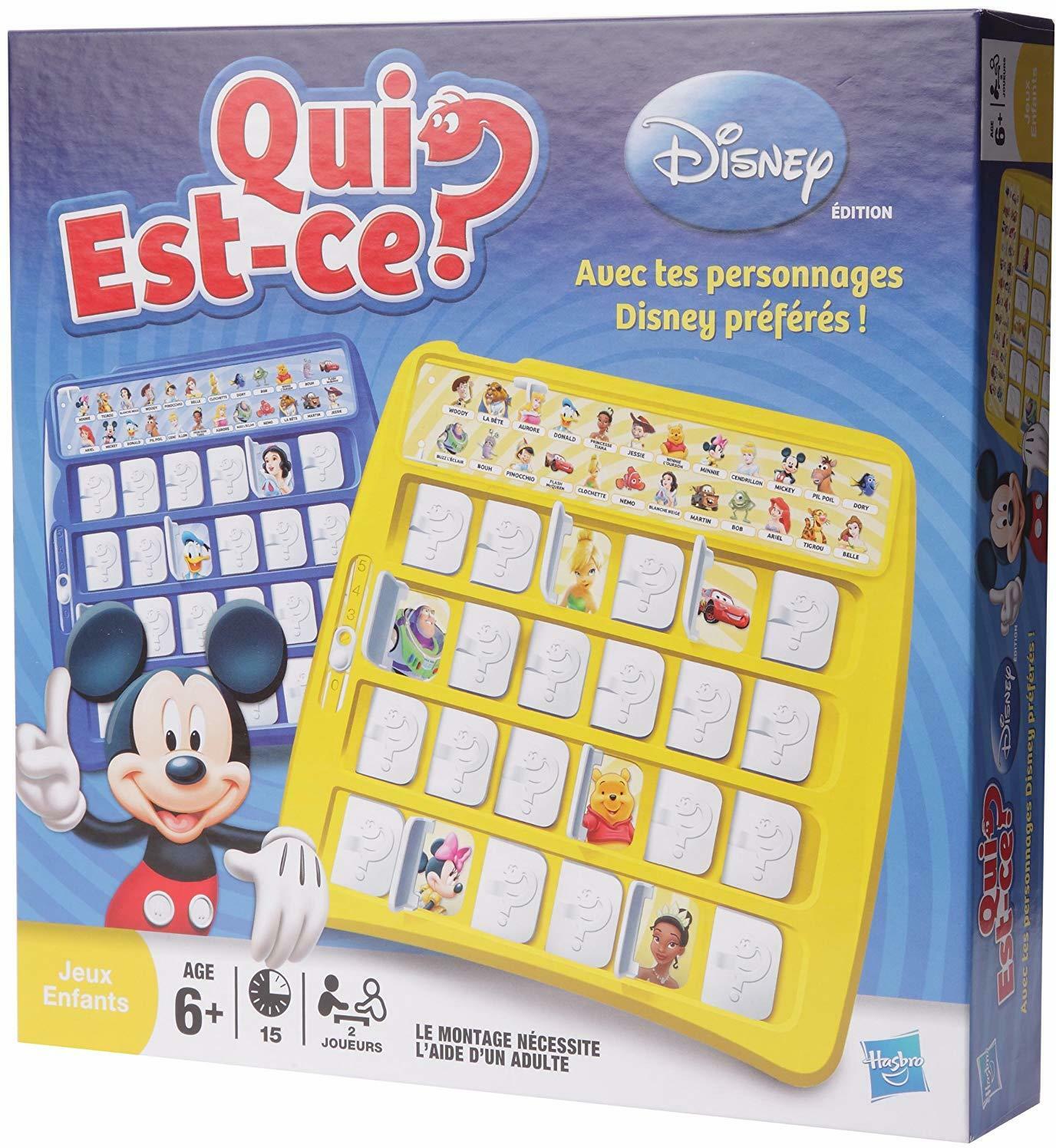 Qui Est-Ce ? Disney Édition Cover 3d