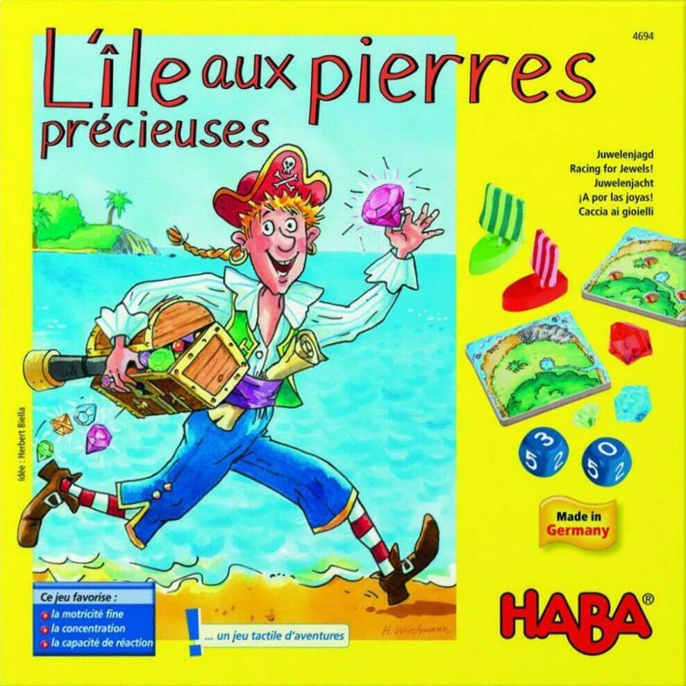 L'île aux Pierres Précieuses Cover