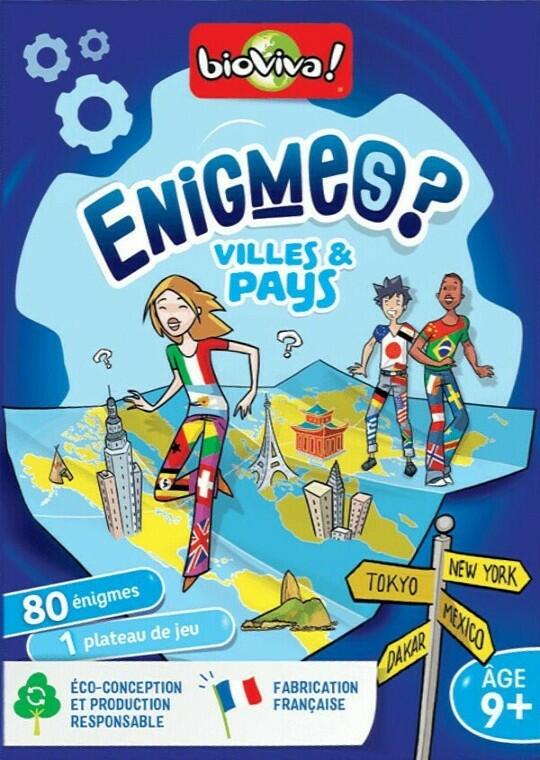 Énigmes ? Villes & Pays Cover