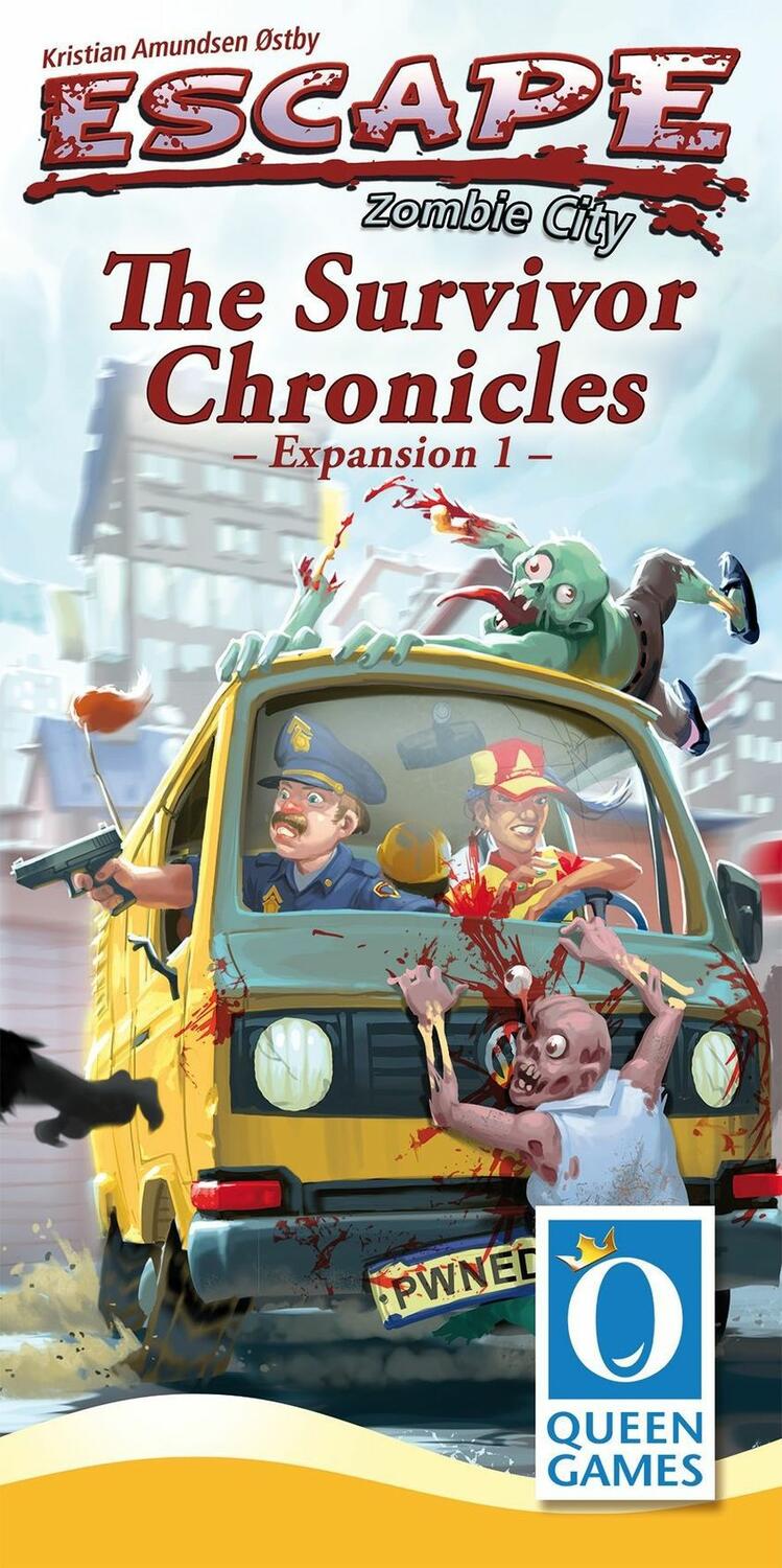 Escape: Zombie City - Expansion 1 - The Survivor Chronicles Cover