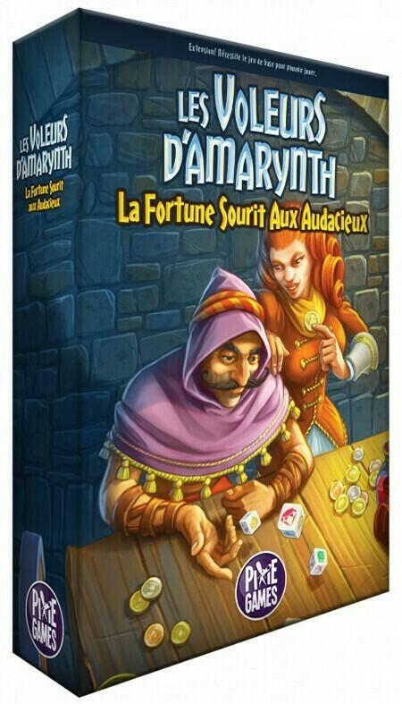 Les Voleurs d'Amarynth: La Fortune Sourit aux Audacieux Cover 3d