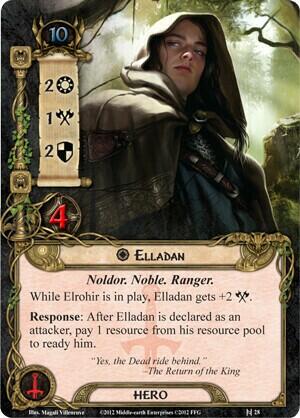 Le Seigneur des Anneaux: Le Jeu de Cartes - La Route vers Fondcombe Carte