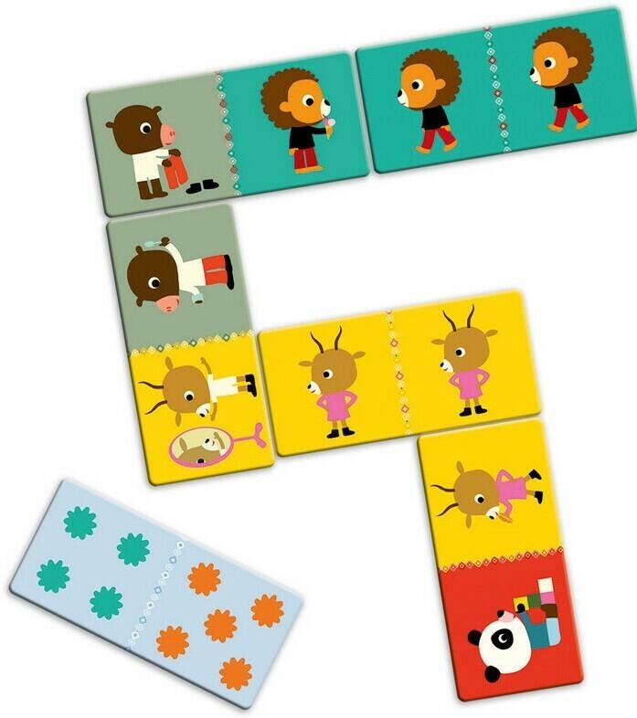 Domino Géant: Les Amis Eclate