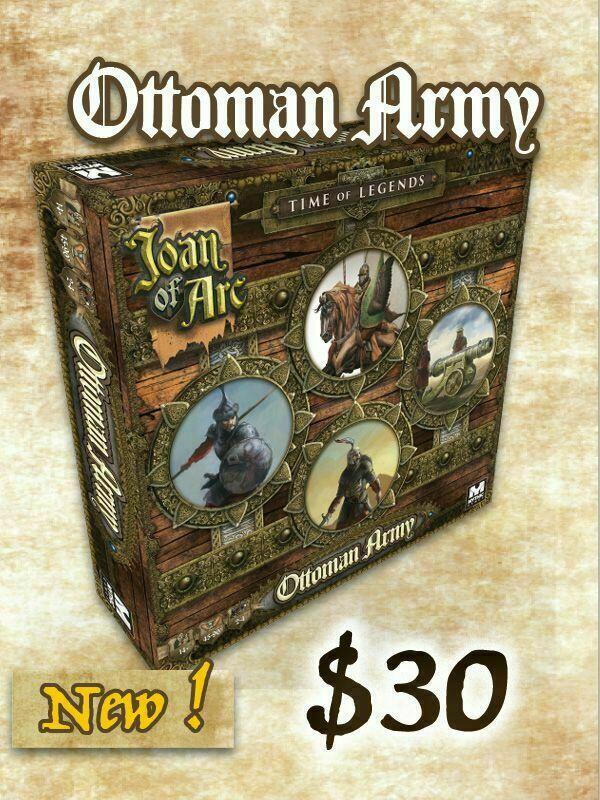 Time of Legends: Joan of Arc - Ottoman Army Cover 3d