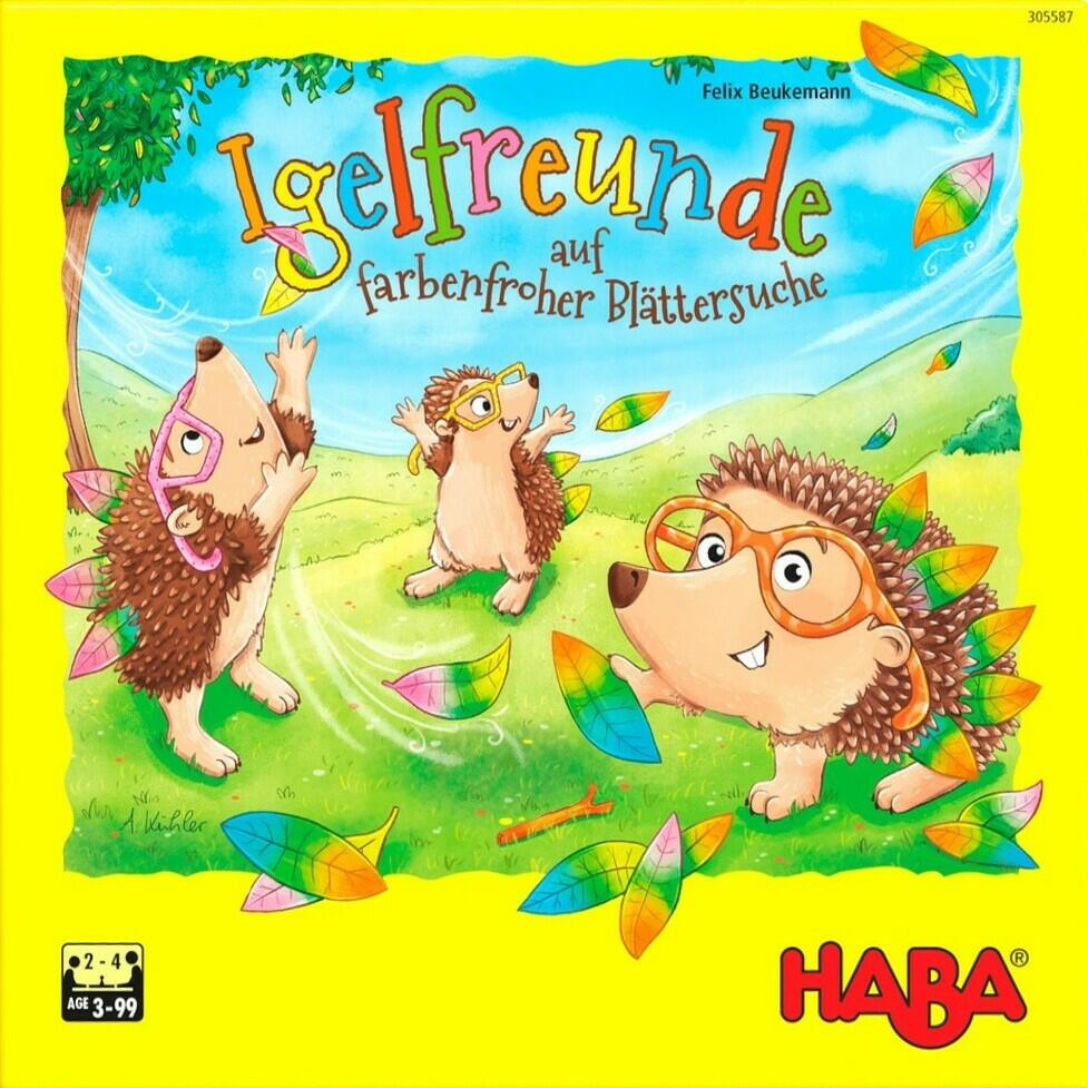 Igelfreunde: Auf Farbenfroher Blättersuche Cover