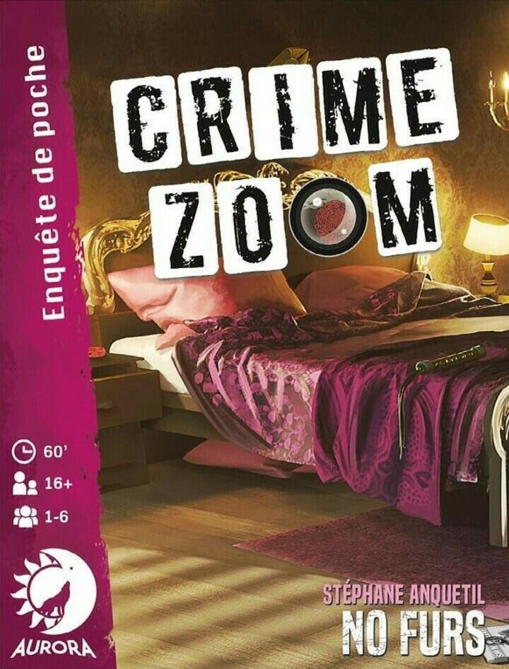 Crime Zoom: No Furs Cover