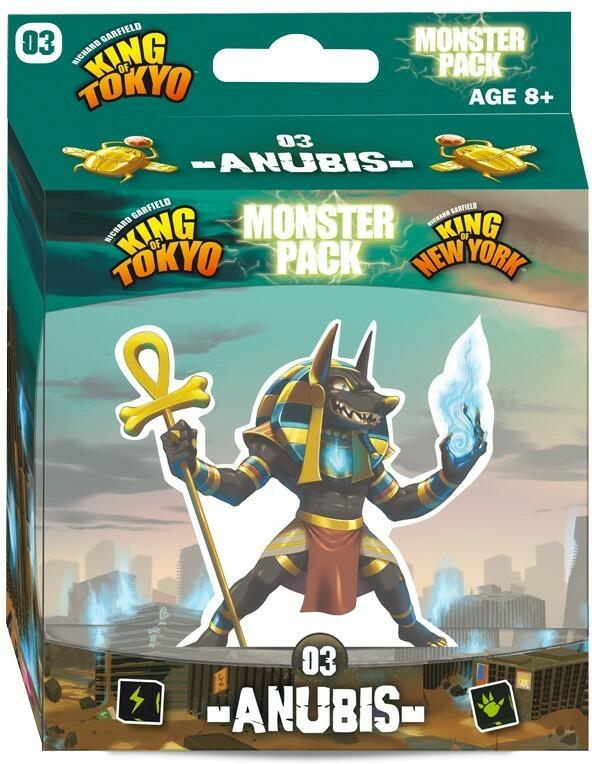 King of Tokyo/New York: Monster Pack - Anubis Cover 3d