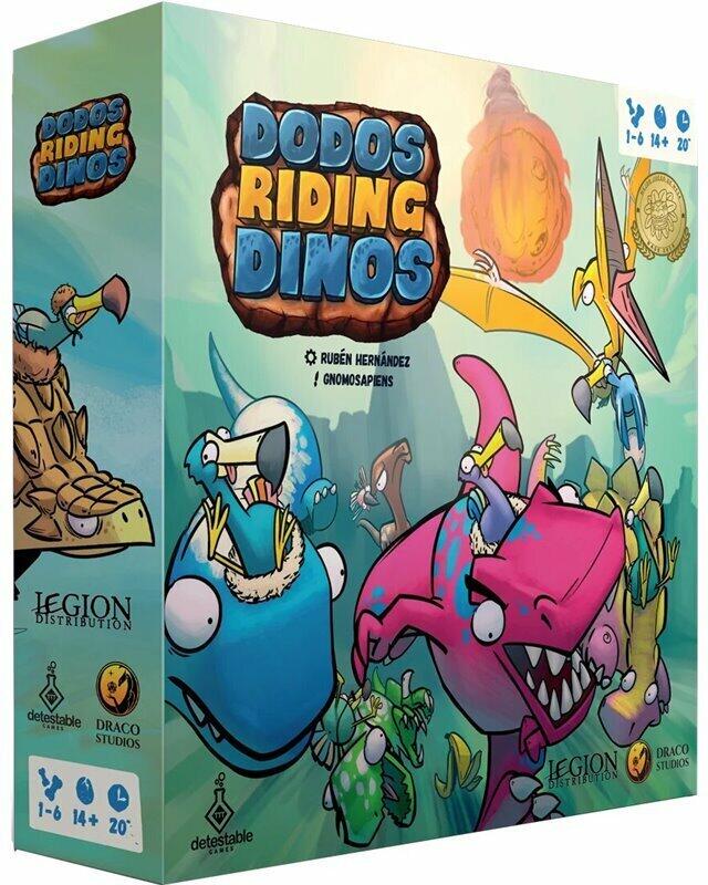 Dodos Riding Dinos Cover 3d