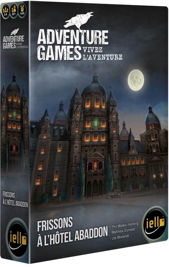 Adventure Games: Frissons à l'Hôtel Abaddon Cover 3d
