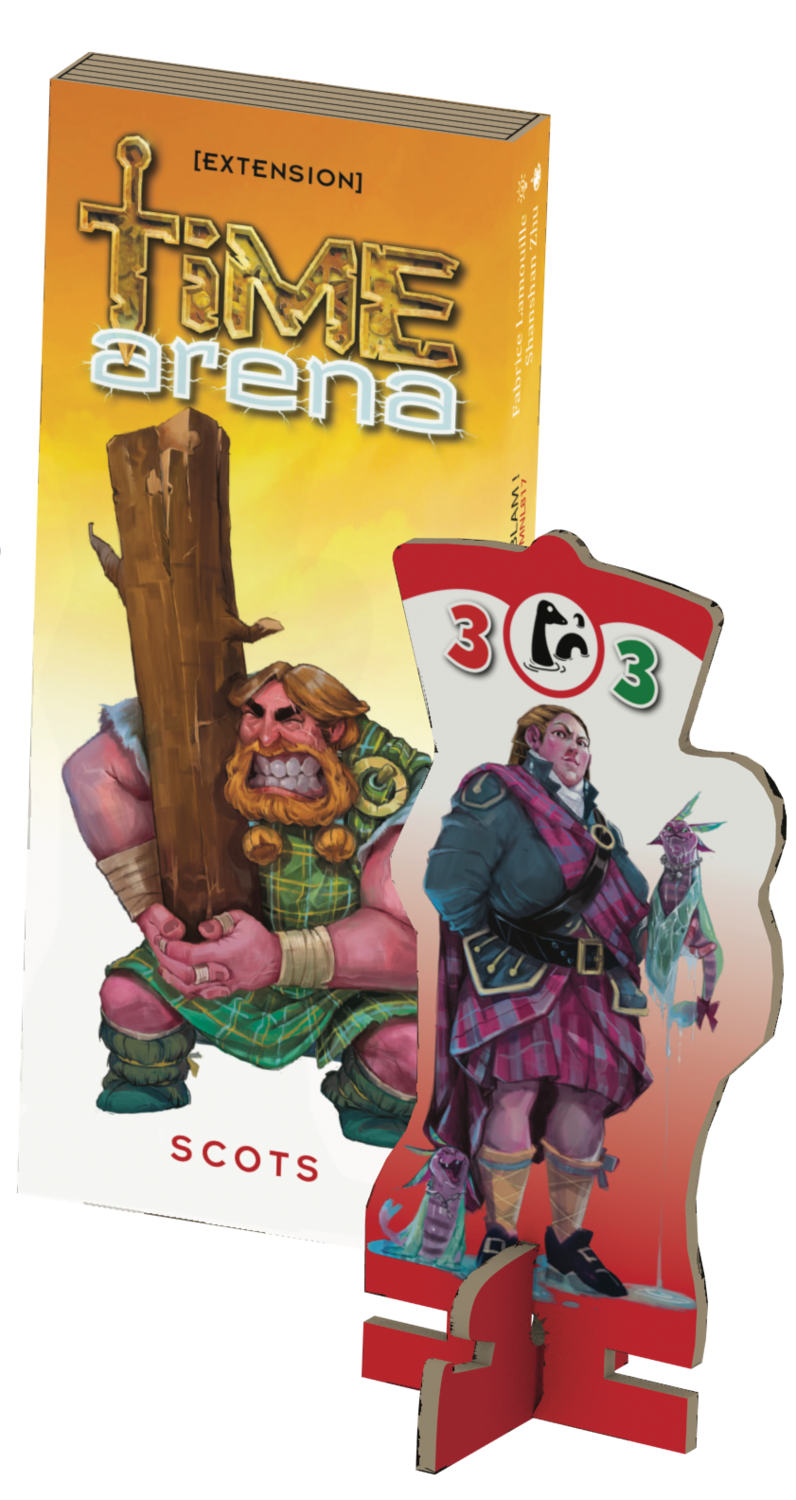 Time Arena: Scots Cover Transparent