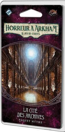 Horreur à Arkham: Le Jeu de Cartes - La Cité des Archives Cover 3d