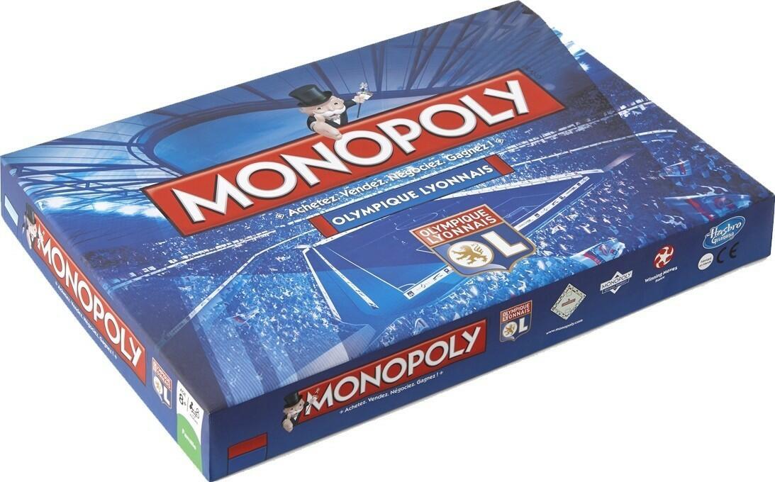 Monopoly: Olympique Lyonnais Cover 3d