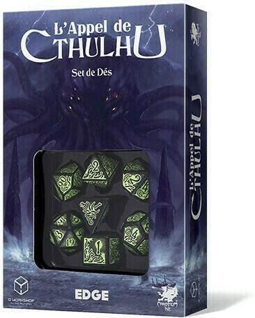 L’Appel de Cthulhu: Set de Dés Cover 3d