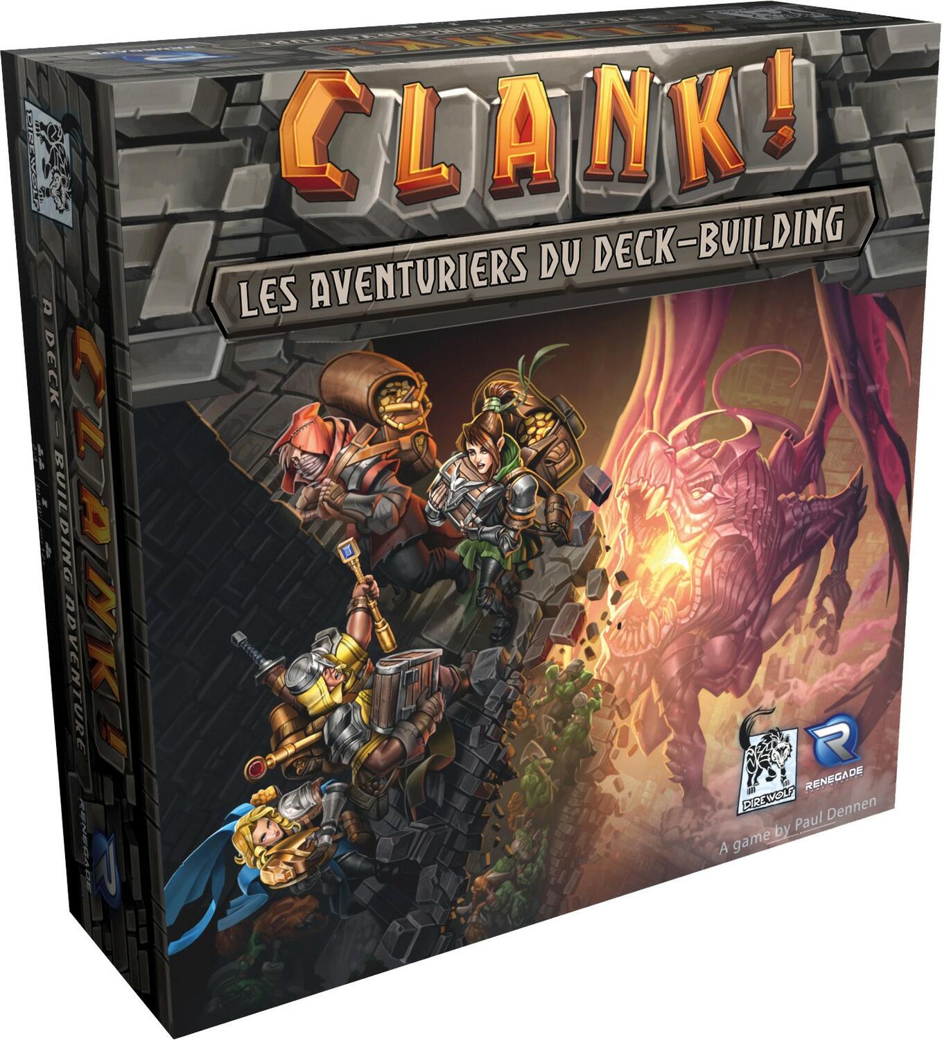 Clank! Les Aventuriers du Deck-Building Cover 3d