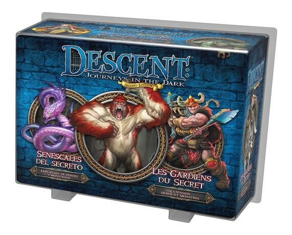 Descent: Voyages Dans les Ténèbres (Seconde Édition) - Les Gardiens du Secret Cover 3d