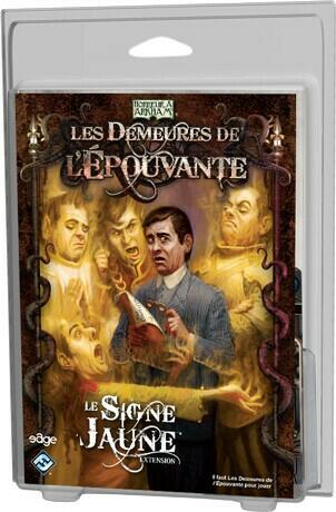 Les Demeures de l'Épouvante: Le Signe Jaune Cover 3d