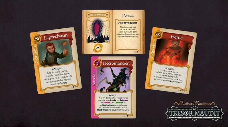 Fantasy Realms: Le Trésor Maudit Eclate