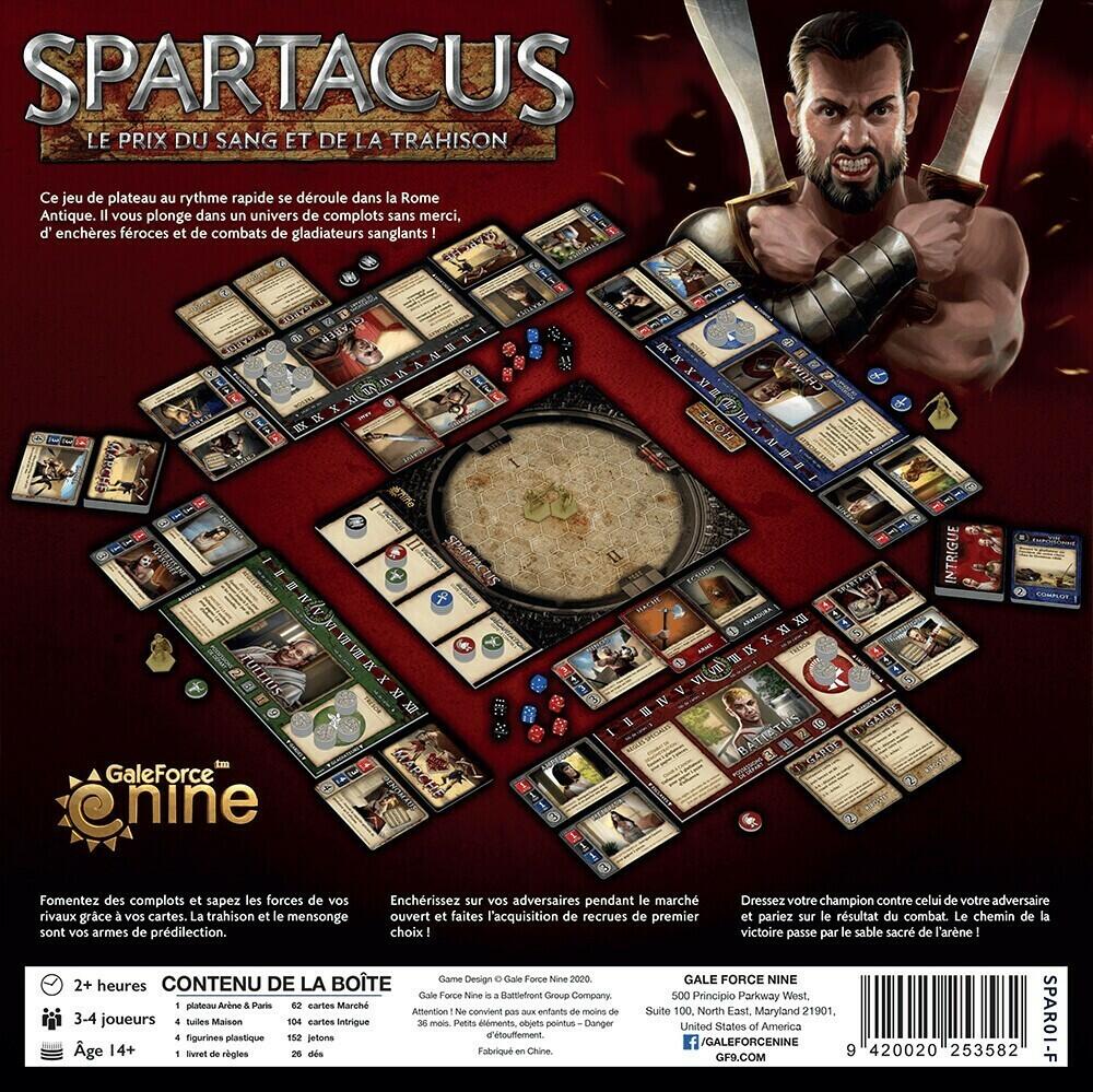 Spartacus: Le Prix du Sang et de la Trahison Back