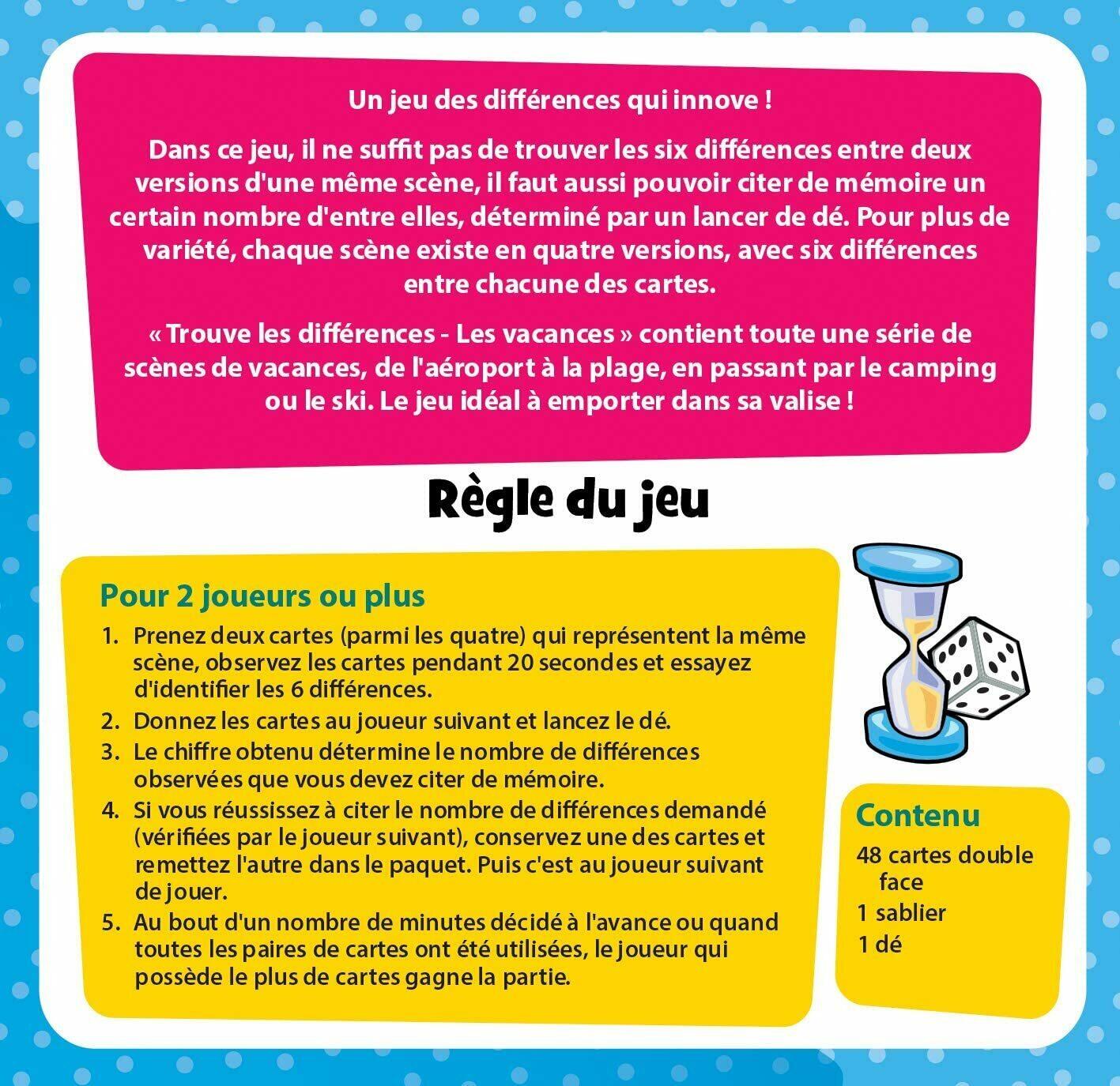 BrainBox: Trouve les Différences - Vacances Back