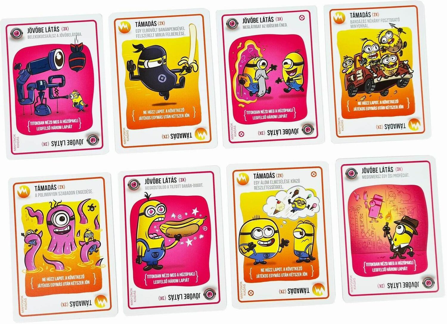 Exploding Minions Cartes