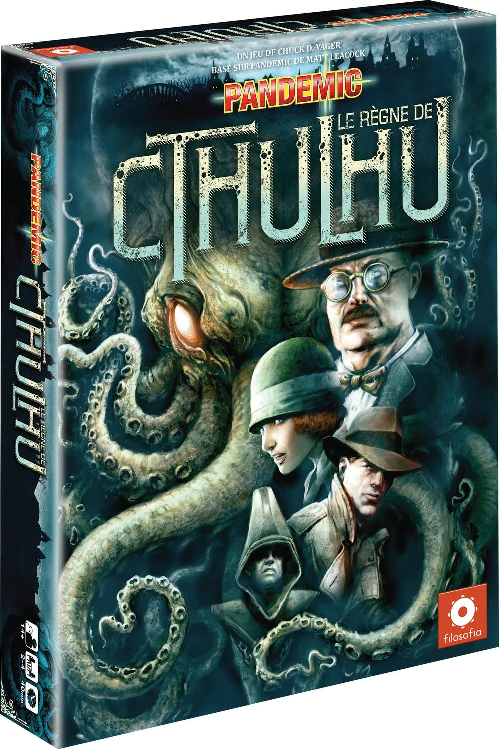 Pandemic: Le Règne de Cthulhu Cover 3d