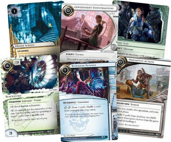 Android: Netrunner - Intervention Cartes