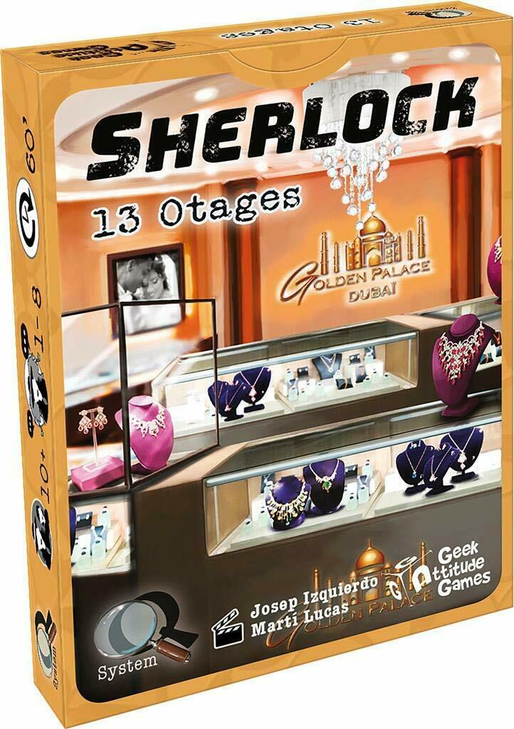 Sherlock: 13 Otages Cover 3d