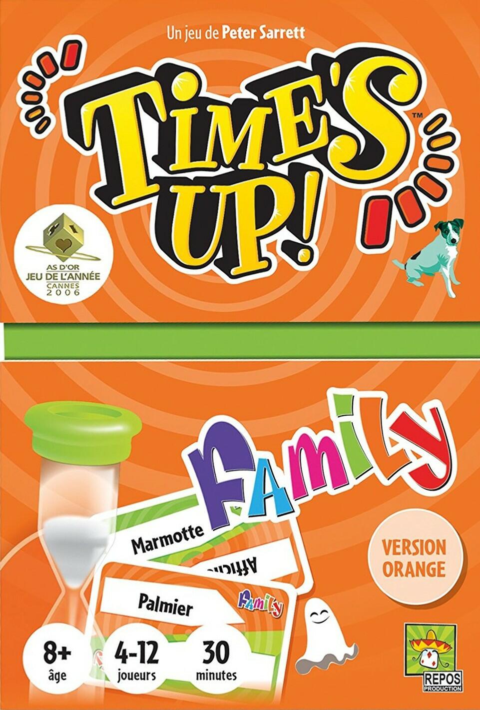 Time's Up ! Family - Orange Cover