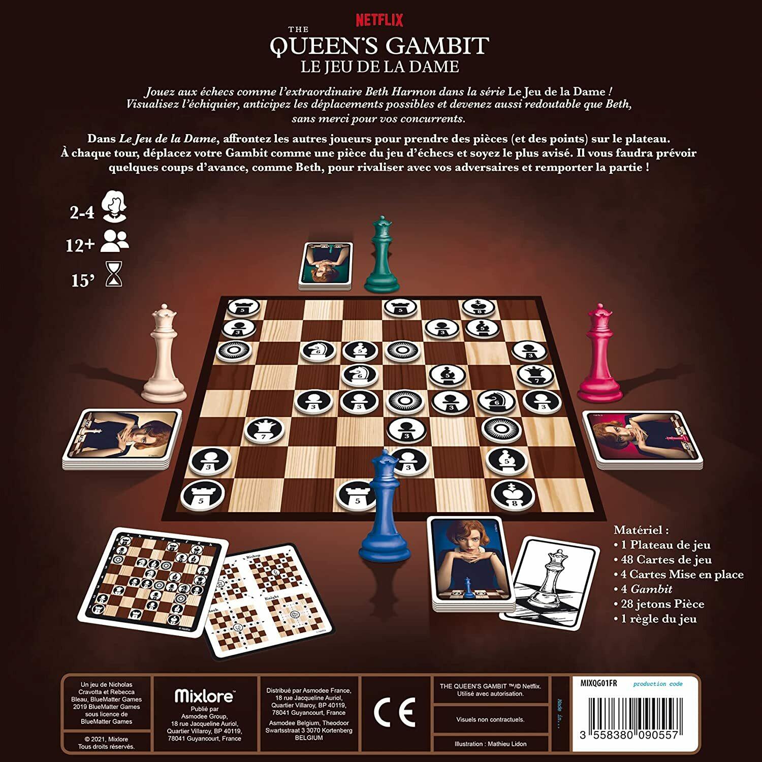 Queen's Gambit: Le Jeu de la Dame Back