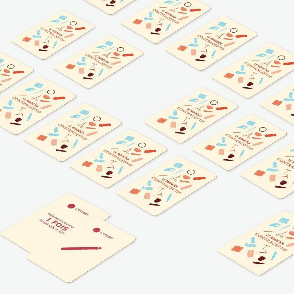 Sexploration: Nuancier Contraceptif Cartes