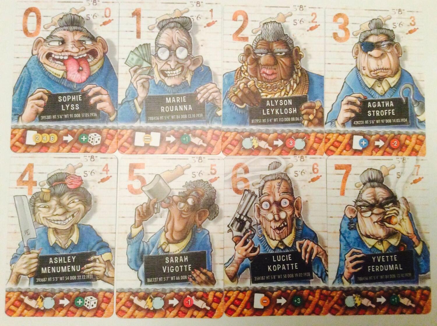 Gang de Mémés Cartes