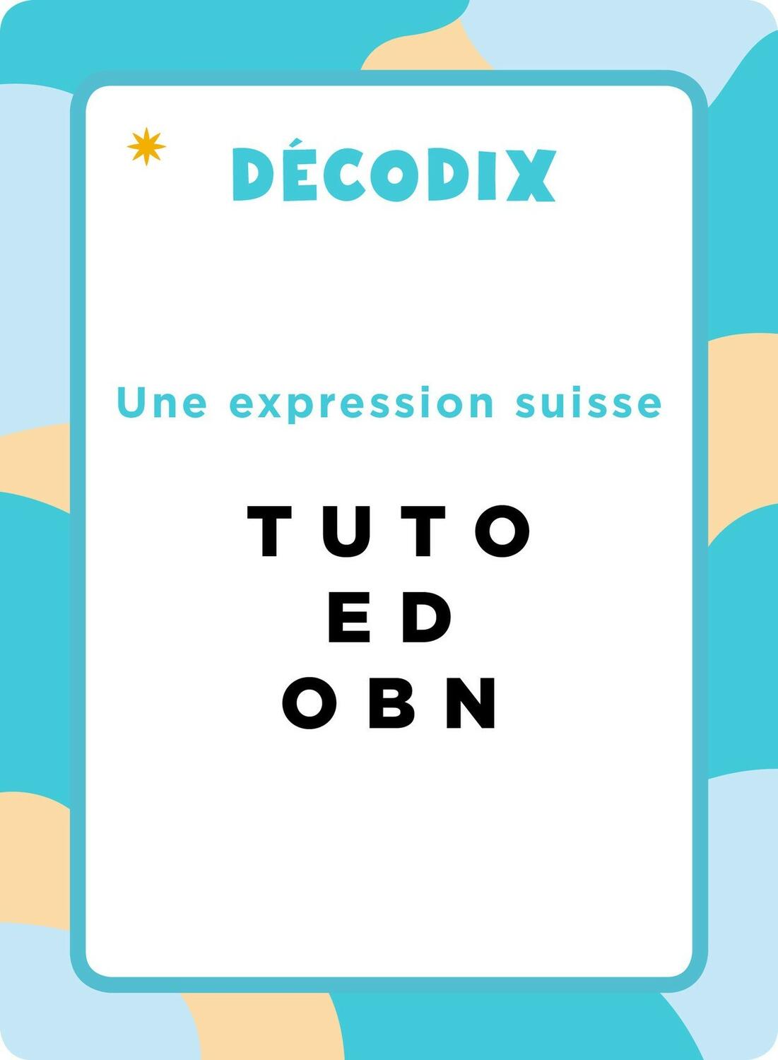 Décodix: Apéro Carte