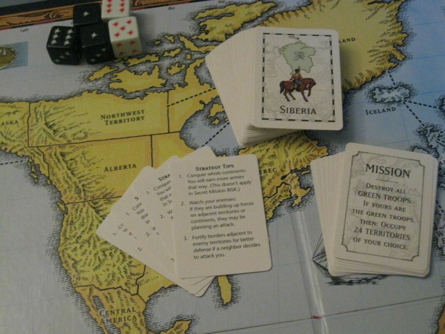 Risk: 40ème Anniversaire - Édition de Collection Cartes