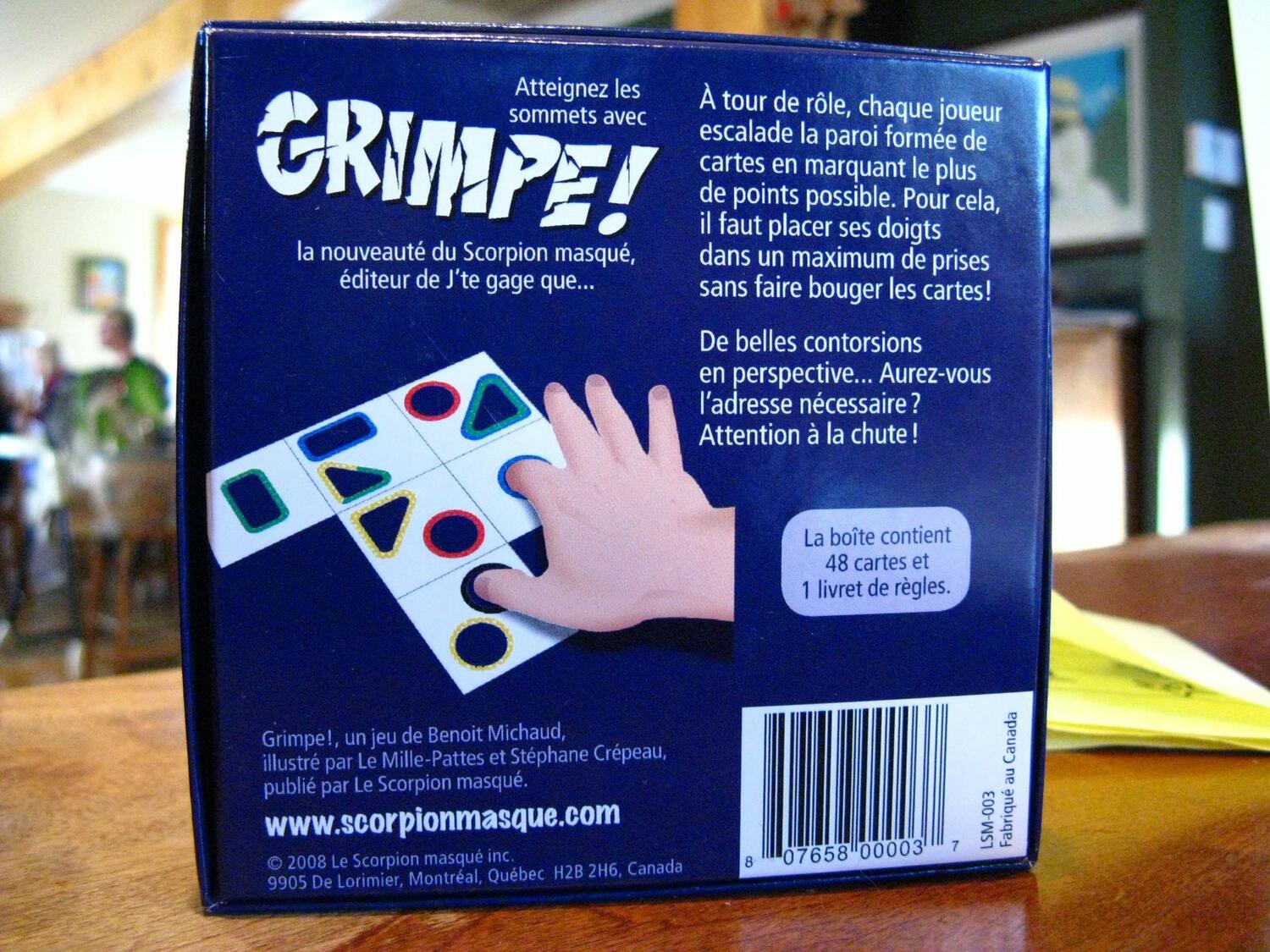 Grimpe ! Back 3d