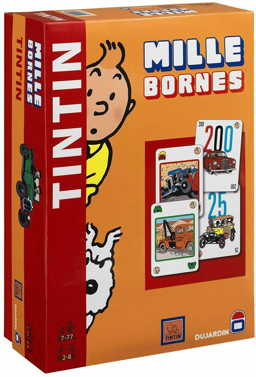 Mille Bornes: Tintin Cover 3d