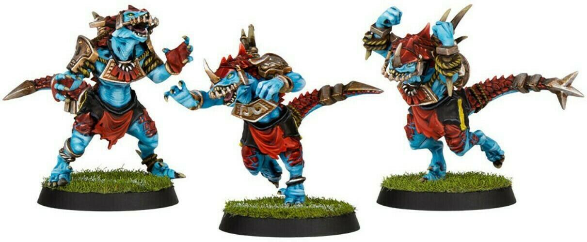 Blood Bowl: The Game of Fantasy Football - Gwaka'moli Crater Gators Figurines