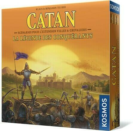 Catan: La Légende des Conquérants Cover 3d